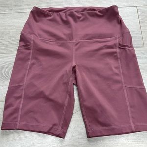 Yogalicious Lux Bike shorts | Dusty Rose | Size Small